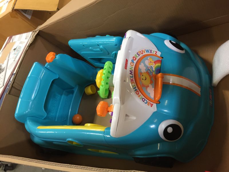 Photo 4 of Fisher-Price Laugh & Learn Crawl Around Car - Blue
