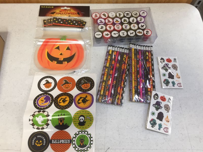 Photo 2 of Halloween Assorted Stamps Kids Gift Set
