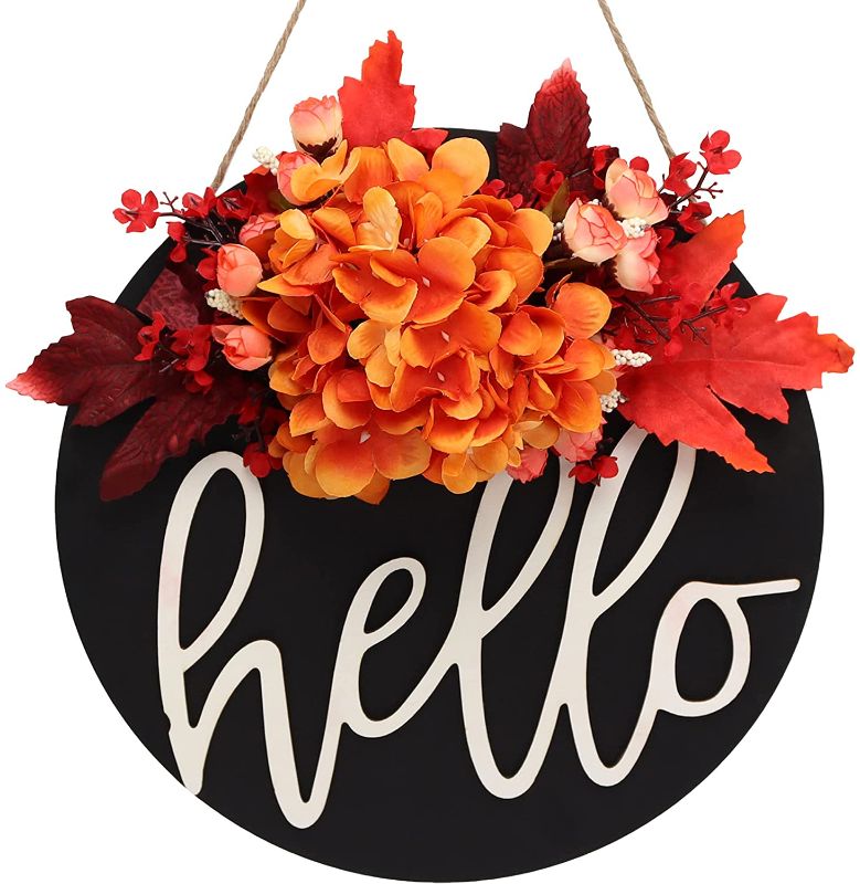 Photo 1 of Fall Wreath welcome decor home sing 