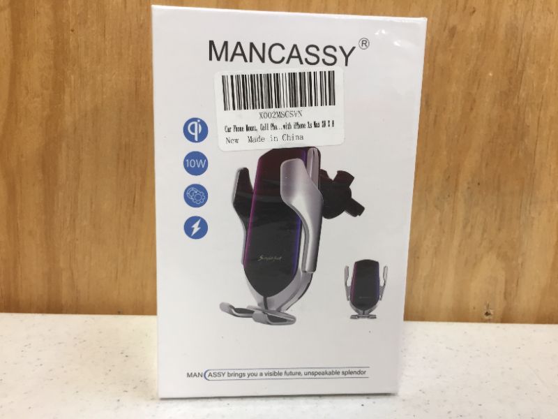 Photo 3 of Mancassy Car Phone Holder Compatible with iPhone Xs Max Xr X 8+++Factory Sealed