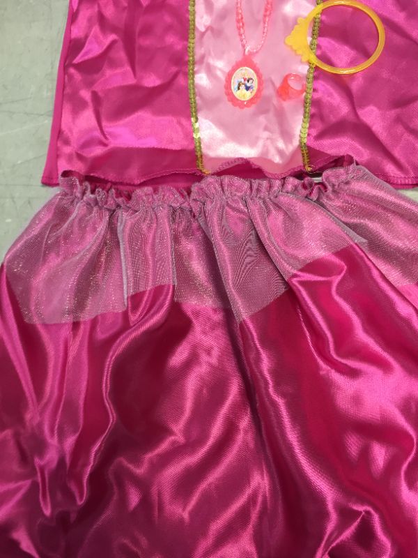 Photo 1 of Disney princess (aurora) top and skirt and accessories
size 4-6T
