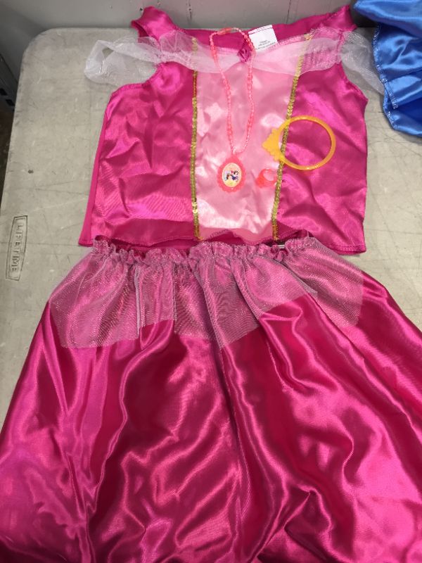 Photo 1 of Disney princess (aurora) top and skirt and accessories
size 4-6T
