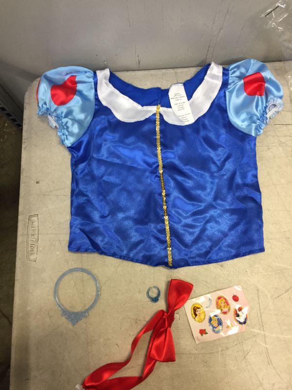 Photo 1 of Disney princess (snow white) top  and accessories
size 4-6T