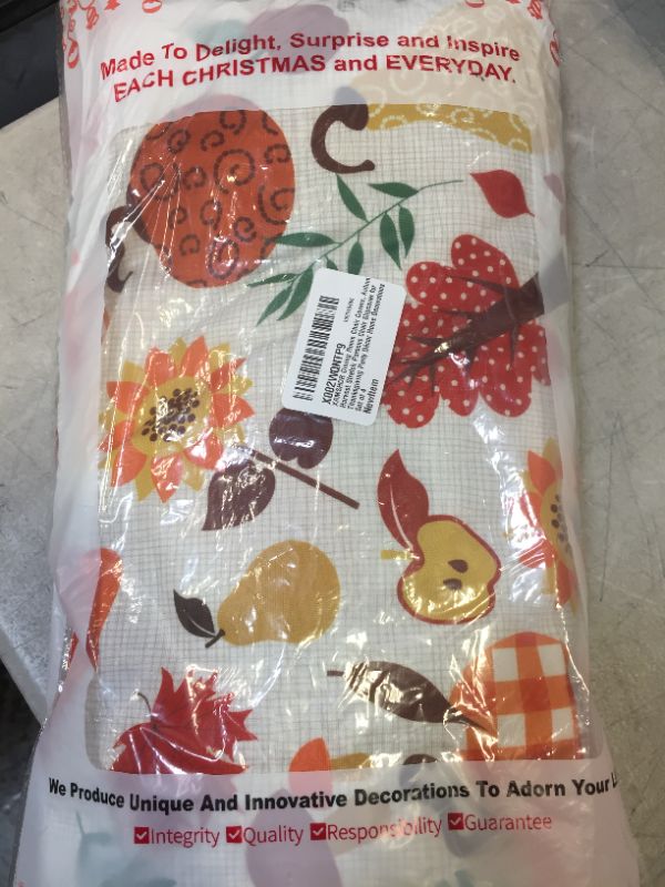 Photo 2 of XAMSHOR Dining Room Chair Covers, Autumn Harvest Stretch Parsons Chair Slipcover for Thanksgiving Party Décor Home Decorations Set of 4
