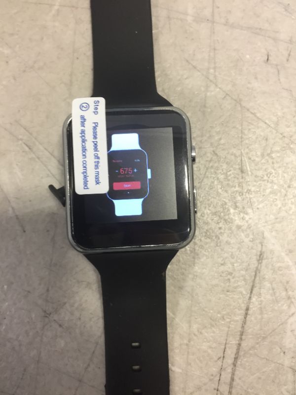 Photo 1 of ANDROID SMART WATCH S 8 10 11 NOTE ADULT-- BLACK 