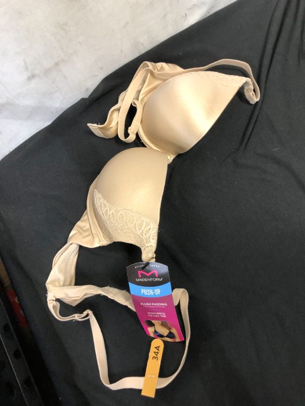 Photo 1 of Maidenform Women's Natural Boost Demi Bra 09428
34A