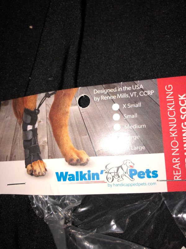 Photo 1 of WALKIN' PETS REAR NO KNUCKLING SOCK FOR DOGS LARGE