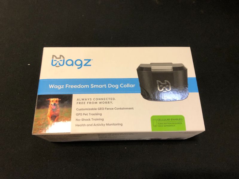 Photo 4 of Wagz Freedom Smart Dog Collar, Shock-Free Wireless Pet Containment and Wellness System with Wagz Phone App, Virtual Geofences, GPS Tracking, Activity and Health Tracking
