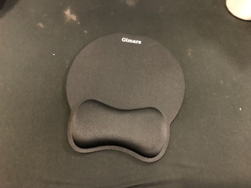 Photo 1 of Gimars Black Ergonomic Mouse Pad