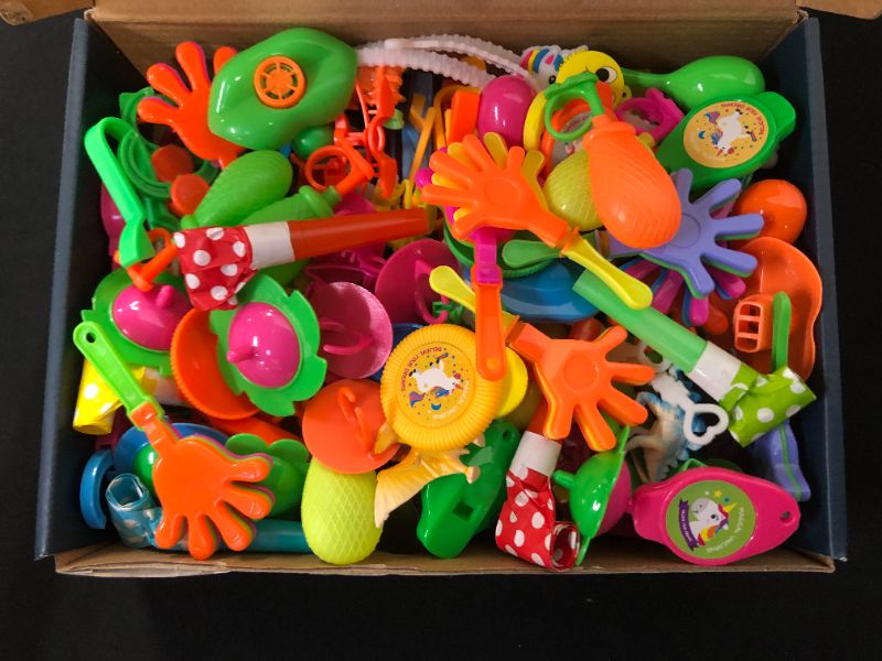 Photo 2 of Amy&Benton 120PCS Carnival Prizes for Kids Birthday Party Favors Prizes Box Toy Assortment for Classroom
