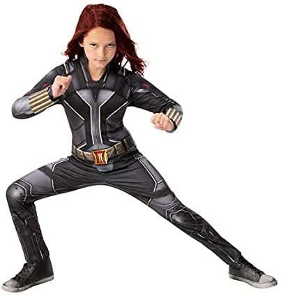 Photo 1 of Black Widow Jumpsuit Child Classic Halloween Costume
Size: 12-14 Ages