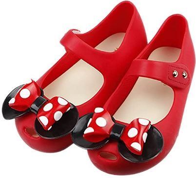 Photo 1 of iFANS Girls Sweet Dot Bow Princess Sandals Shoes Mary Jane Flats for Toddler/Little Kid
Size:7 