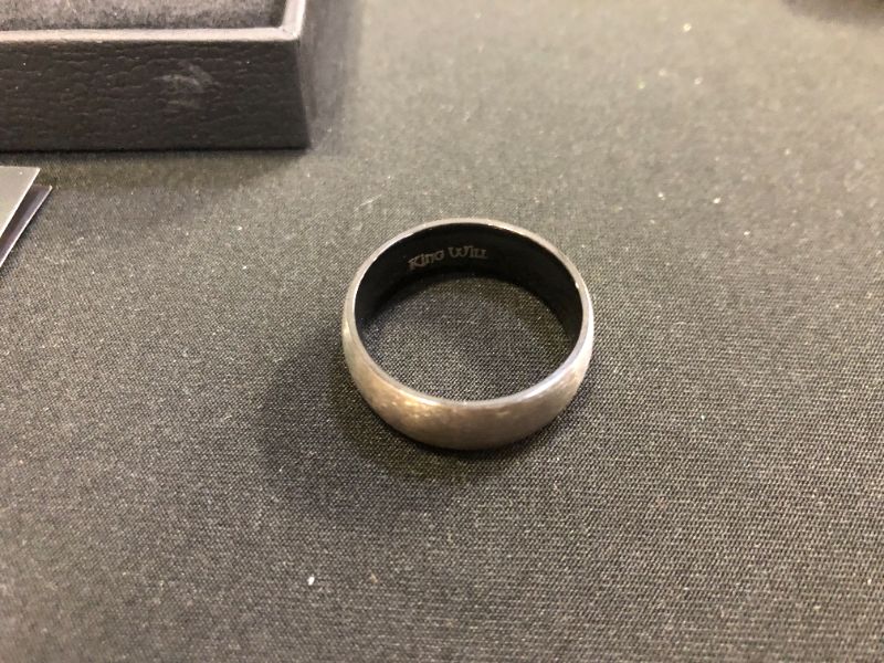 Photo 1 of King Will Men's Silver Ring (Size 12)