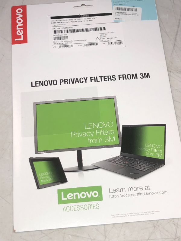 Photo 1 of S - LENOVO Privacy Filter PRTCTR BO 13.3inch
