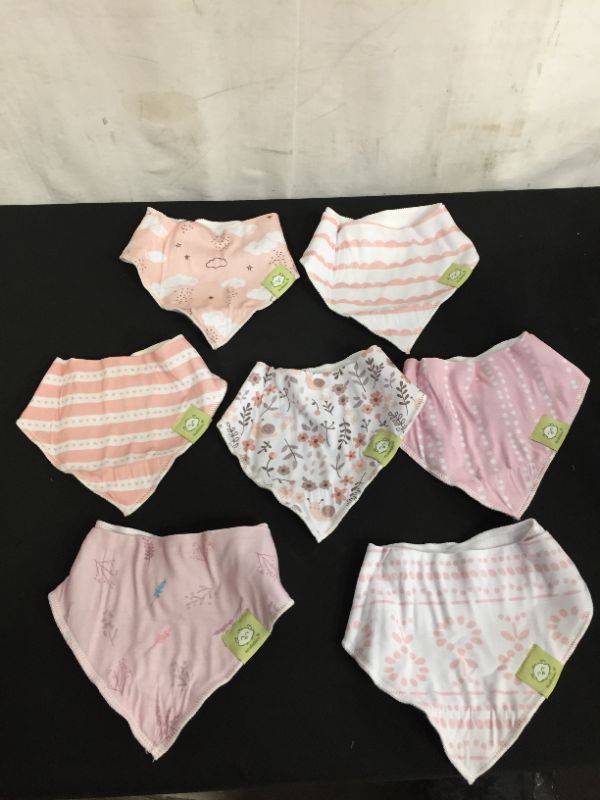 Photo 1 of bandana bibs 7 pack 