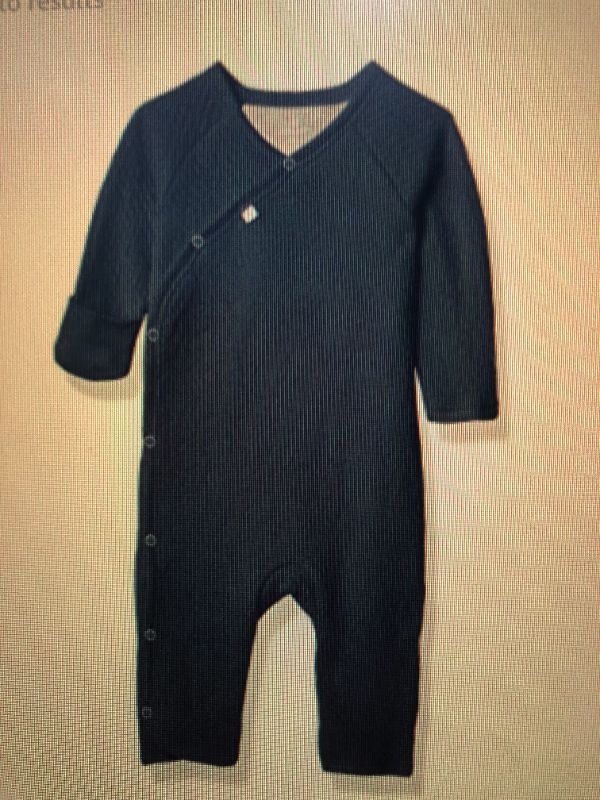 Photo 1 of HonestBaby Organic Cotton Matelasse Kimono Coverall
DARK NAVY SIZE PREEMIE