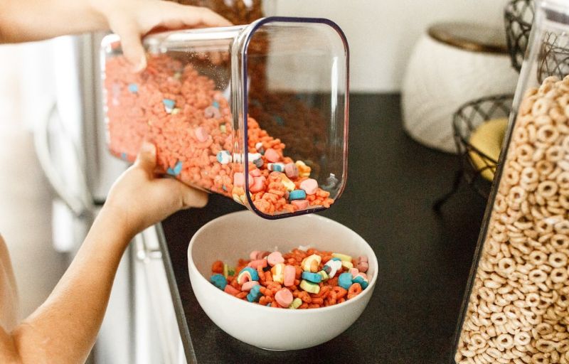 Photo 1 of Cereal Container with Wide spout for easy pouring,
Dishwasher-safe