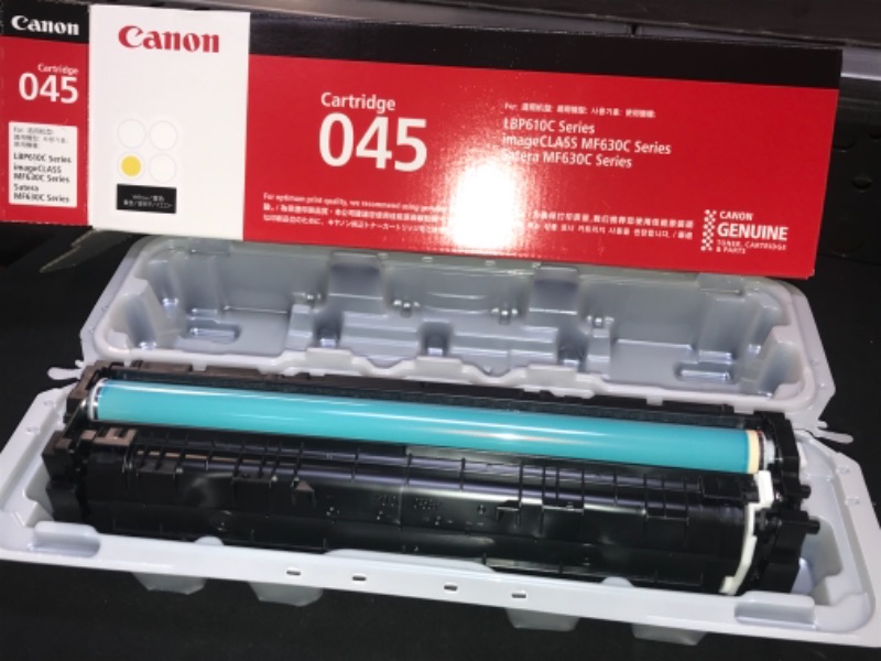 Photo 2 of CANON CRG-045 TONER CARTRIDGE YELLOW TONER CARTRIDGE