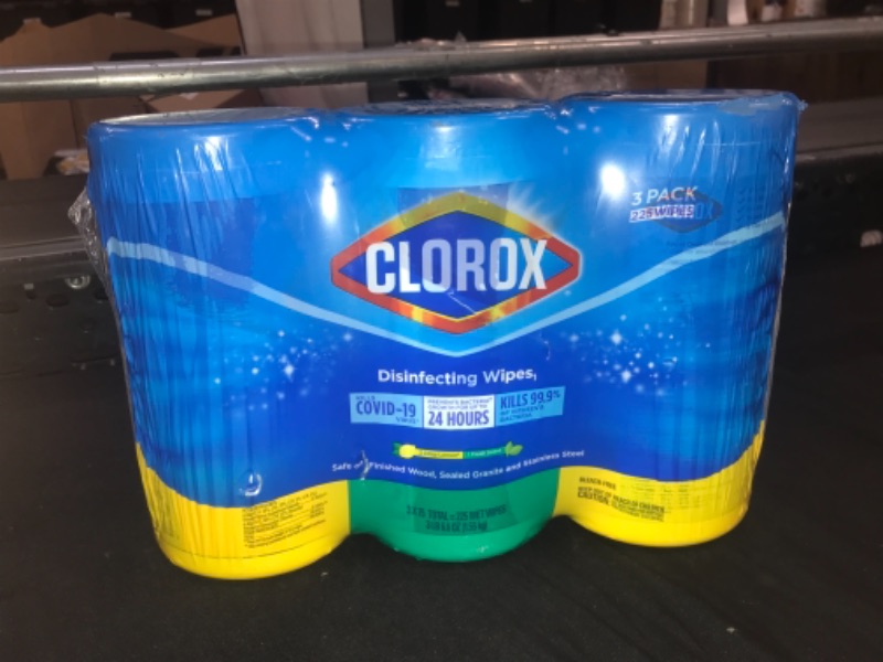 Photo 2 of Clorox Disinfecting Wipes (105 Count Value Pack), Cleaning Wipes without Bleach - 3 Pack - 35 Count Each 