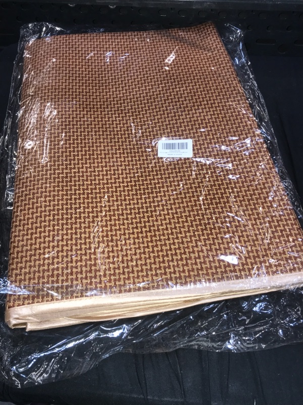 Photo 2 of 
Summer Sleeping mat, 3-Piece Bamboo mat King mat Double-Sided Folding Air Conditioning mat Queen-A 90x190cm(35x75inch)