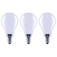 Photo 1 of 60-Watt Equivalent A15 Dimmable Appliance Fan Frosted Glass Filament LED Vintage Edison Light Bulb Soft White (3-Pack) 6 Count 