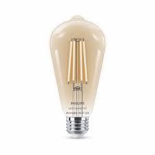 Photo 1 of Philips Smart WiFi LED 40w 350 Lumens Dimmable Light Bulb Soft White 4 Count 