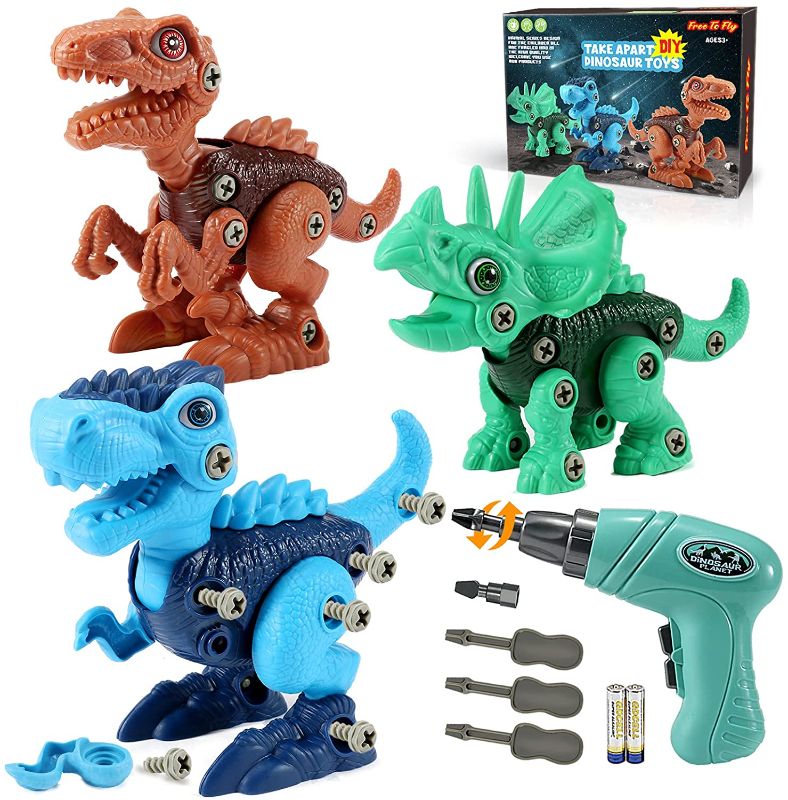 Photo 1 of Kids Toys Stem Dinosaur Toy: Take Apart Dinosaur Toys for kids 3-5