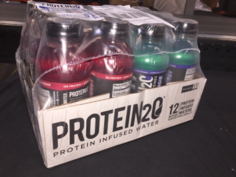 Photo 2 of 
Protein2o 15g Whey Protein Infused Water Plus Energy, Variety Pack, 16.9 oz Bottle (12 Count)