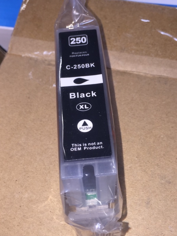 Photo 2 of Canon PGI-250 Black Ink Tank (PGI-250BK) 24 Pack 