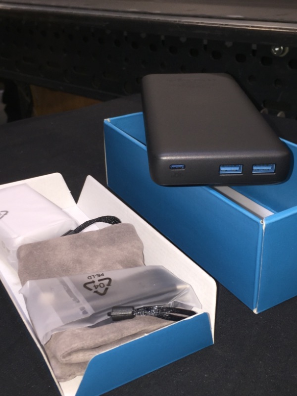 Photo 1 of Anker - PowerCore III Elite 26000 mah 87W USB-C PD Portable Charger - Black