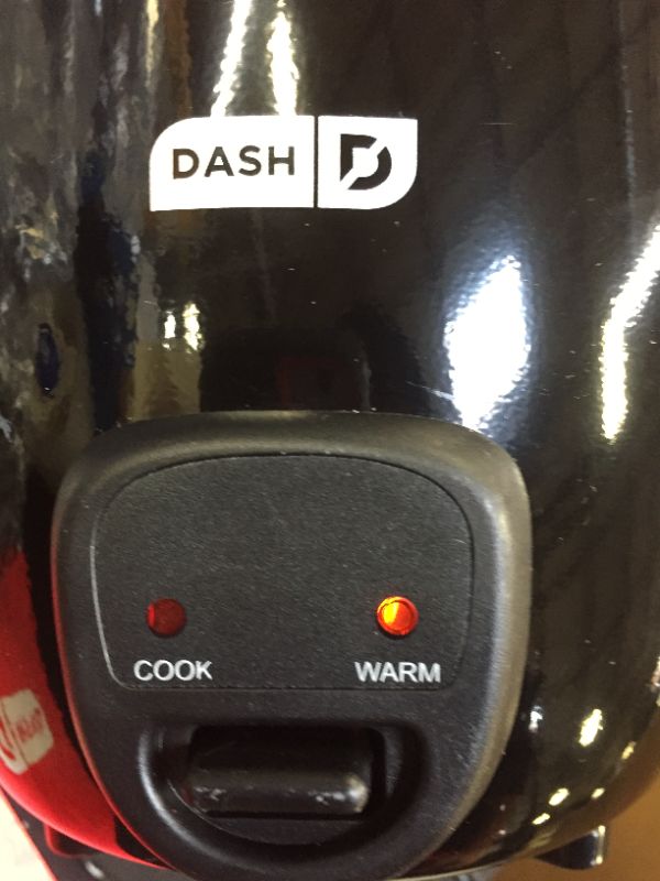 Photo 2 of Dash Drcm200bk Mini Rice Cooker with Keep Warm, Black