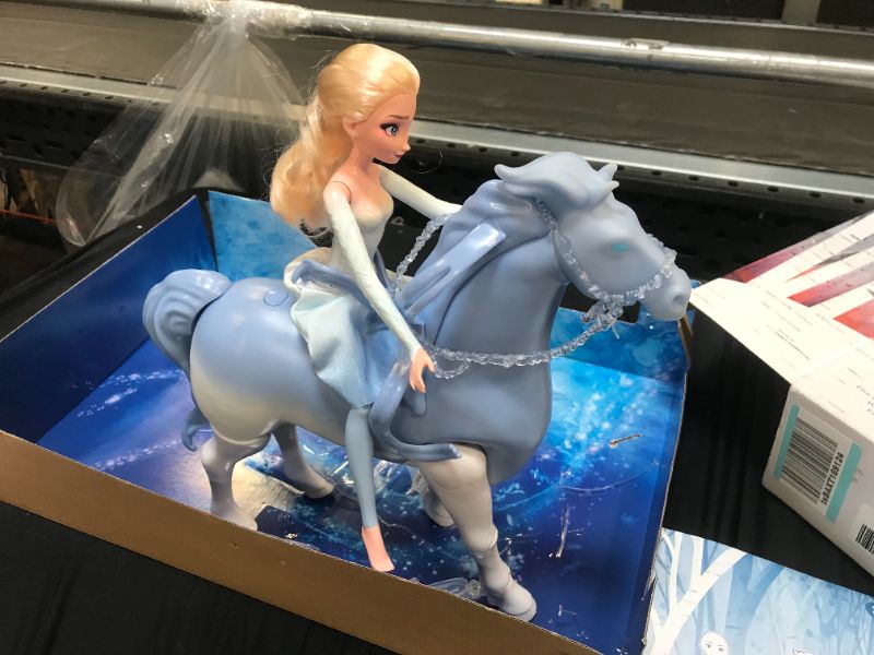 Photo 2 of Disney's Frozen 2 Elsa and Swim and Walk Nokk, Toy for Kids, Frozen Dolls Inspired by Disney's Frozen 2
