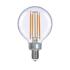 Photo 1 of EcoSmart
60-Watt Equivalent G16.5 ENERGY STAR and CEC Title 20 Dimmable Filament LED Light Bulb Bright White (3-Pack) 4 Count 