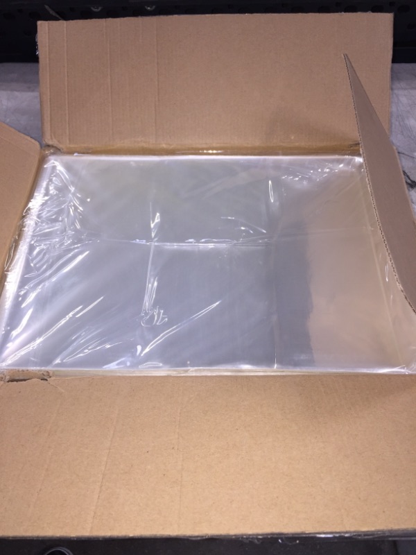 Photo 2 of  Industrial - 9" X 12" (1000 Count) Self Seal Clear Poly Bags with Suffocation Warning for Packaging, T Shirts & FBA