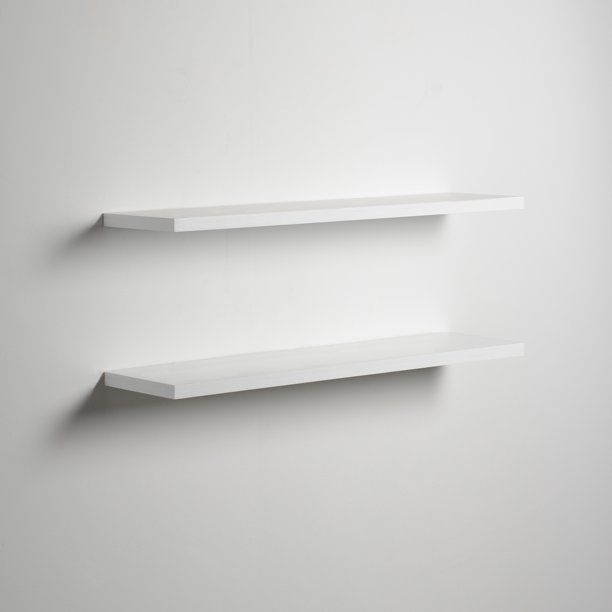 Photo 1 of Home Floating Shelves 3 Pack -White 16x5 Inches 