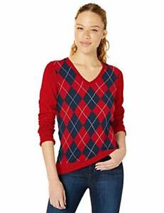 Photo 1 of Amazon Essentials Women's Classic Fit Lightweight Long-Sleeve V-Neck Sweater Size 1Xlarge 