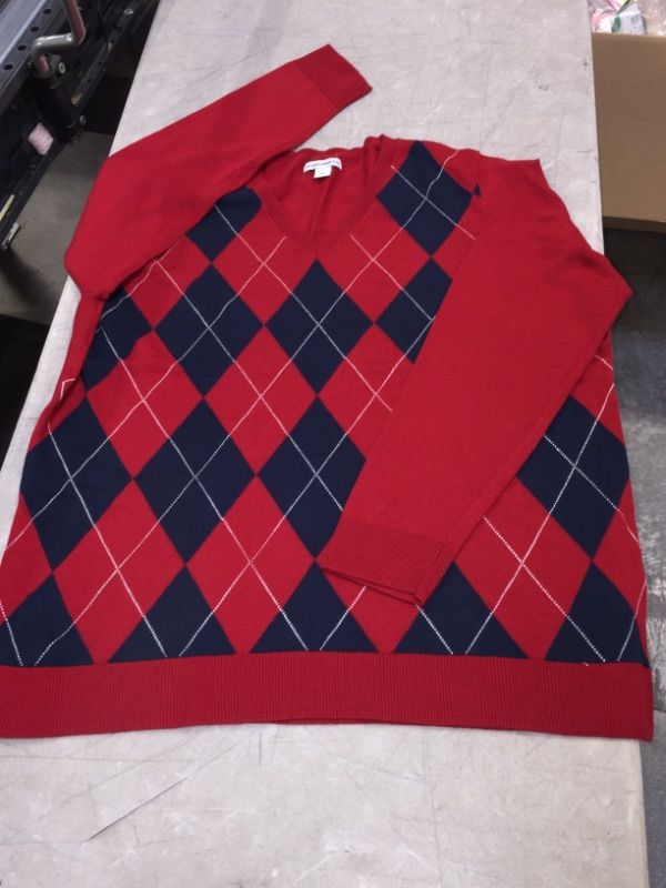 Photo 1 of Amazon Essentials Women's Classic Fit Lightweight Long-Sleeve V-Neck Sweater Size 1Xlarge 