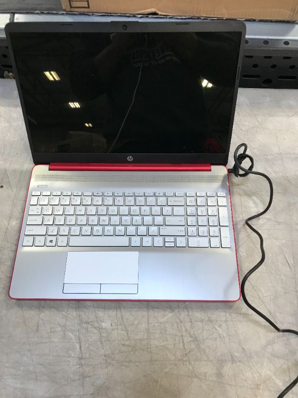 Photo 4 of HP 15 Pentium 4GB/128GB Laptop-Scarlet Red SELLING FOR PARTS