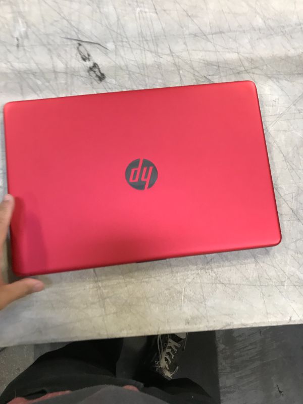 Photo 2 of HP 15 Pentium 4GB/128GB Laptop-Scarlet Red SELLING FOR PARTS