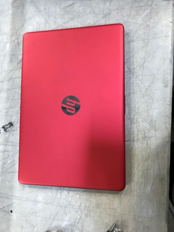 Photo 1 of HP 15 Pentium 4GB/128GB Laptop-Scarlet Red SELLING FOR PARTS