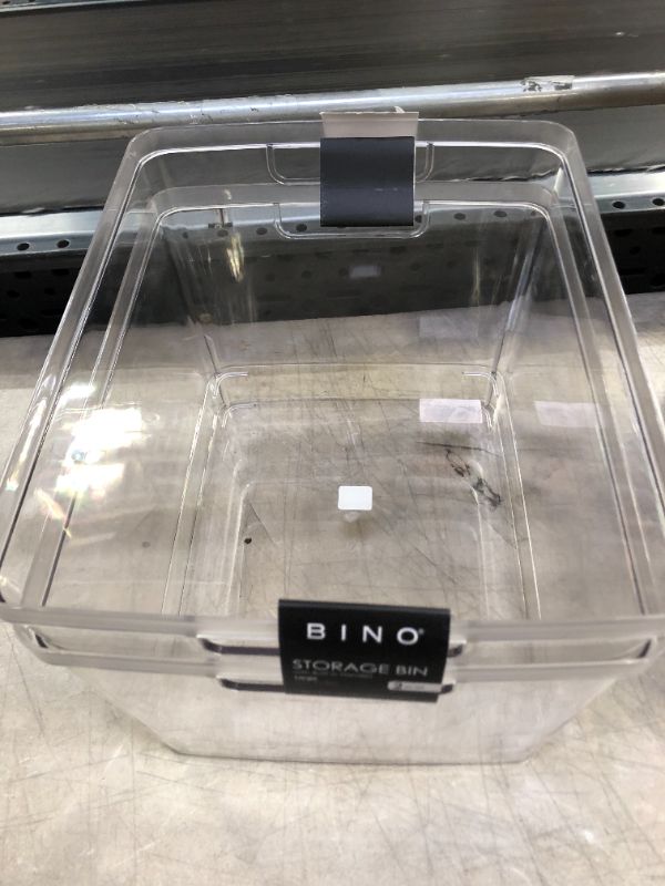 Photo 2 of BINO | Plastic Storage Bins, Large - 2 Pack | THE LUCID COLLECTION 
