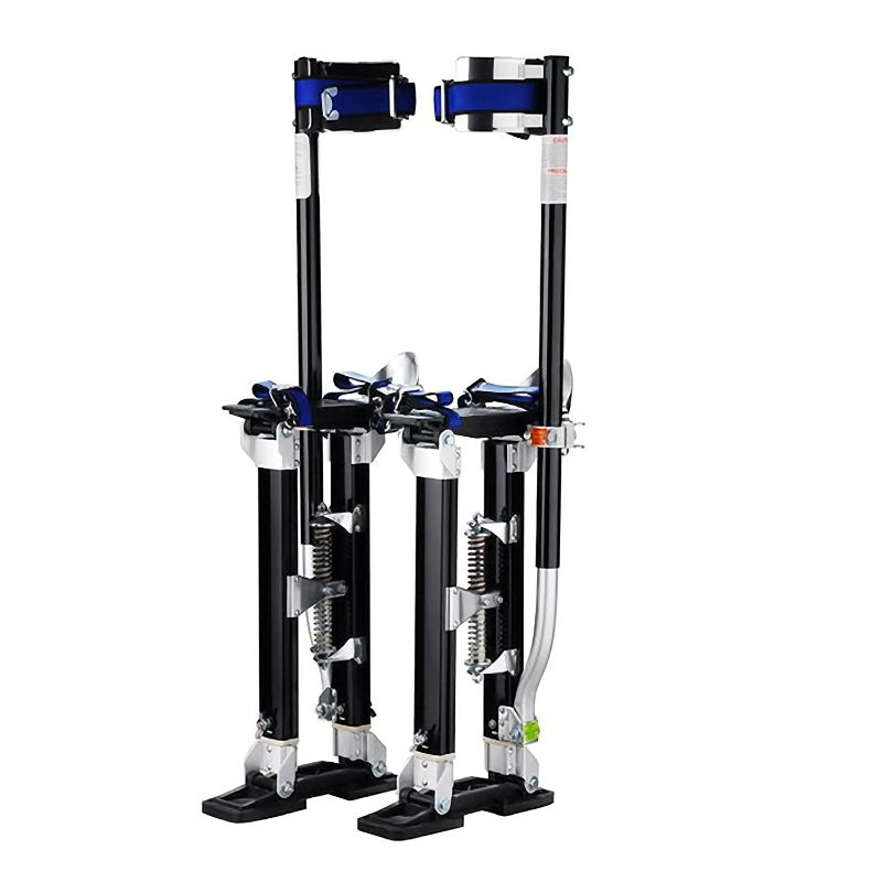 Photo 1 of 1120 Pentagon Tool "Tall Guyz" Professional 24"-40" Black Drywall Stilts For Sheetrock Painting or Cleaning --- PARTS ONLY---
