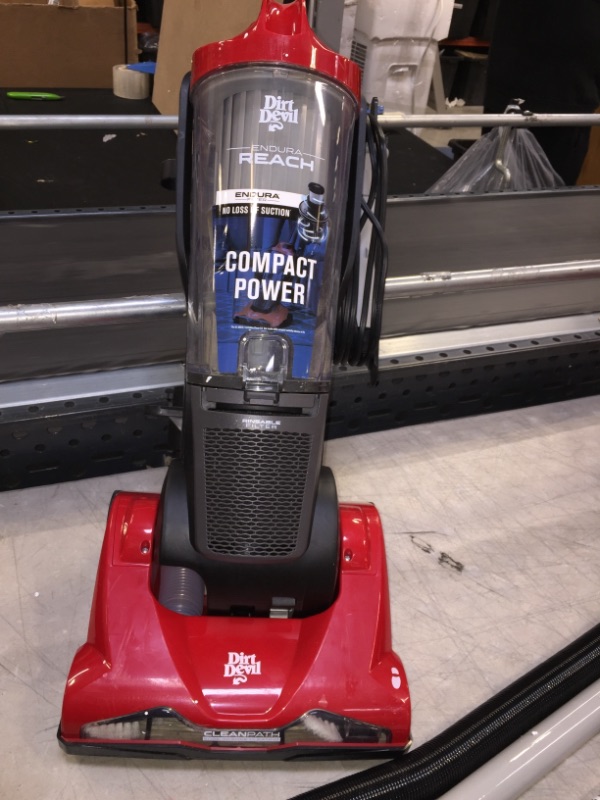 Photo 2 of Dirt Devil Endura Reach Compact Upright Vacuum Cleaner