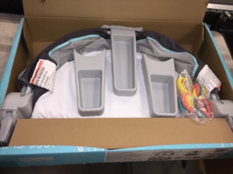 Photo 1 of Fisher-Price On-the-Go Baby Dome, Grey/Blue/Yellow/White