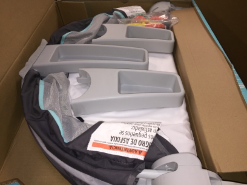 Photo 1 of Fisher-Price On-the-Go Baby Dome, Grey/Blue/Yellow/White