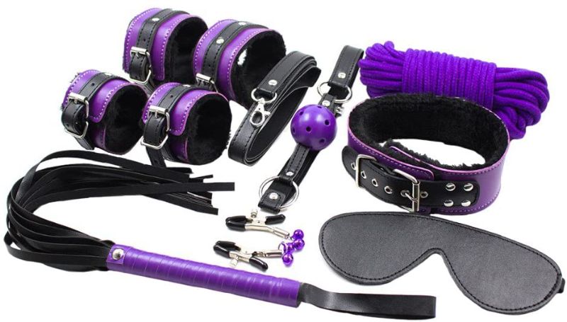 Photo 1 of Freelove Bondage  Fetish Kit - Purple 