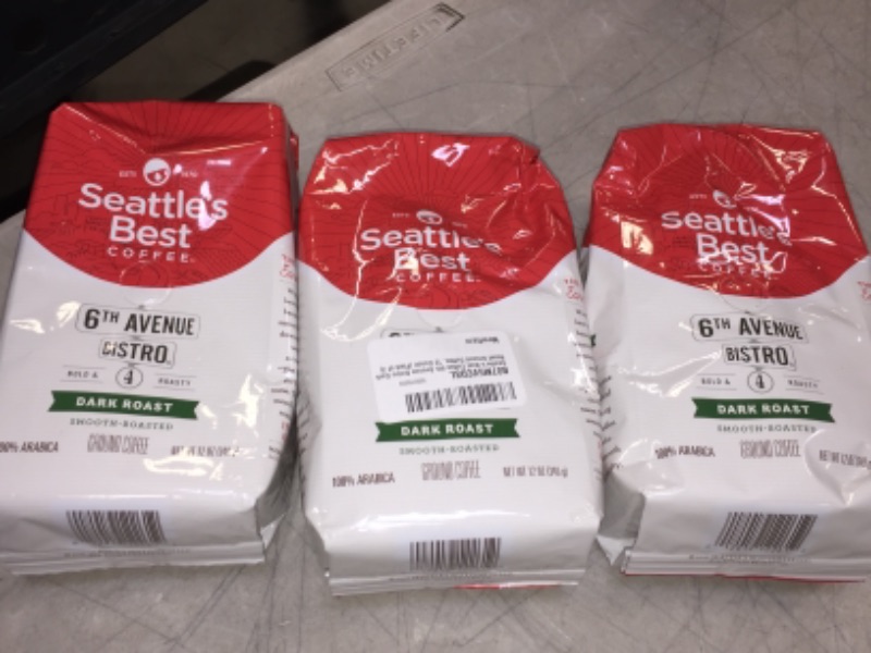 Photo 2 of Seattle's Best Coffee, Signature Blend No.4, Medium Dark & Rich, 12 oz each 3 Count 
