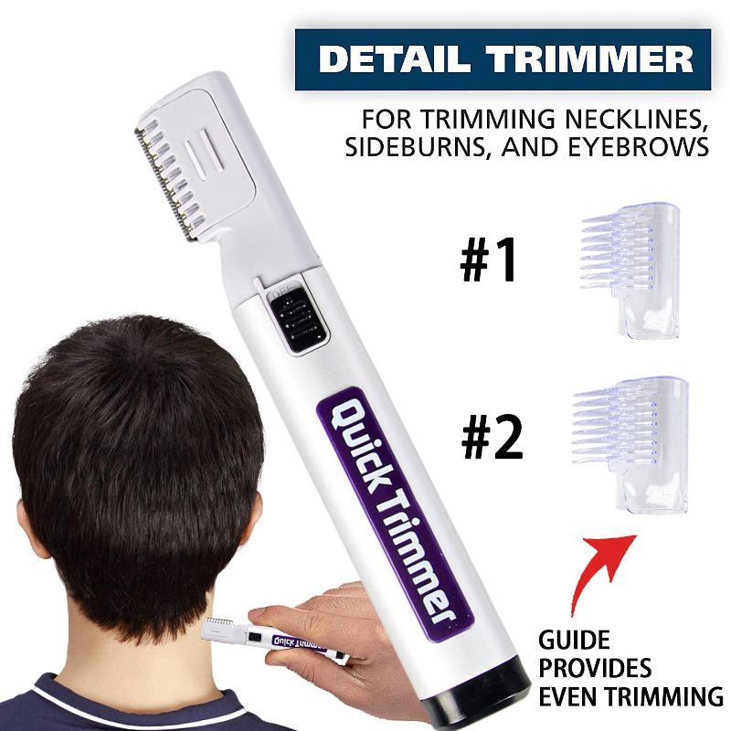 Photo 1 of  3 in 1 Trimmer Razor Comb, Quality Handheld Hair Clipper, Portable Mistake-Proof Hair Remover Barber, Groomer Do It Yourself at Home