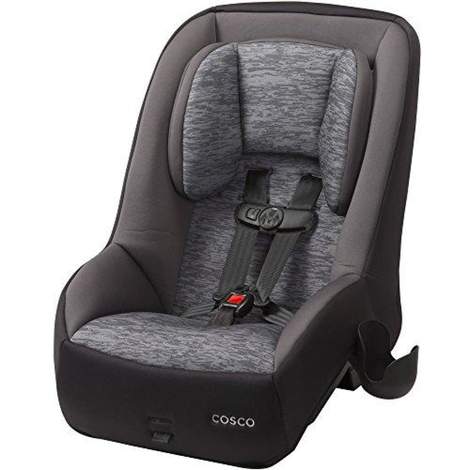 Photo 1 of Cosco  Mighty Fit 65 DX Convertible Car Seat Plush Heather Onyx Gray