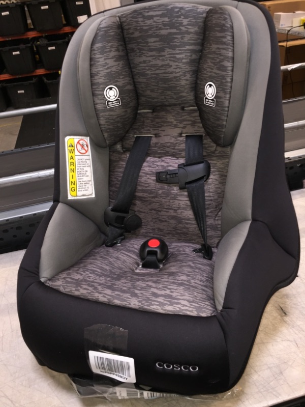 Photo 1 of Cosco  Mighty Fit 65 DX Convertible Car Seat Plush Heather Onyx Gray
